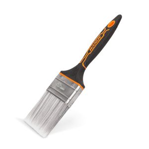 Platte Verfkwast Kunststof 2,5″ (63 mm) – Voor Water- En Oplosmiddelhoudende Verf, Lak En Beits – Geschikt Voor Grote Oppervlakken [11192D]