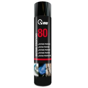 Gasbus Propaan-Butaan 600ml – Niet Navulbaar | Voor Soldeerbout & Branders | 7/16” Schroefdraad | Krachtige Warmtebron | VMD80 [17280]