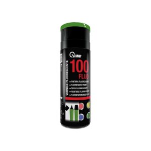 Fluorescerende Verf Spray – 400ml – Groen – Sneldrogend – Hoge Dekking – Weer- en Slijtvast – Voor Metaal Hout Kunststof Glas Keramiek – Decoratie & Markering [17300FLU-GR]