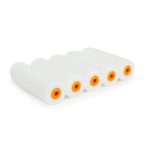 5x Verfroller High Density Schuim 100 mm – Set Van 5 Stuks – Voor Lak En Olieverf – Glad En Bubbelvrij Resultaats [11185C]