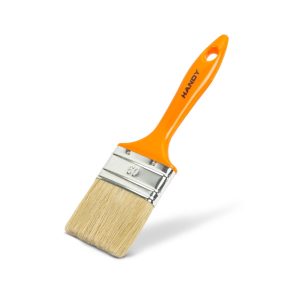 Platte Verfkwast Kunststof 60 mm – Voor Water- En Oplosmiddelhoudende Verf, Lak En Beits – Geschikt Voor Grote Oppervlakken [11205C]