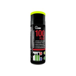 Fluorescerende Verf Spray – 400ml – Geel – Sneldrogend – Hoge Dekking – Weer- en Slijtvast – Voor Metaal Hout Kunststof Glas Keramiek – Decoratie & Markering [17300FLU-YE]